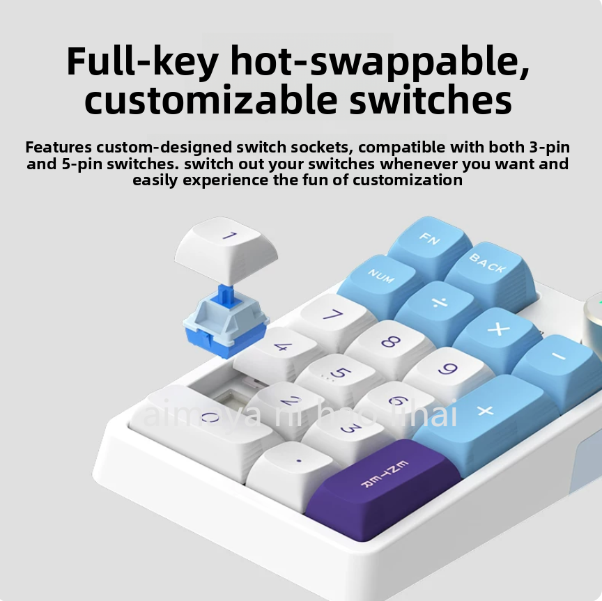 Gaming Keyboard Mini Mechanical - Kzzi K20 미니 키패드 3가지 모드