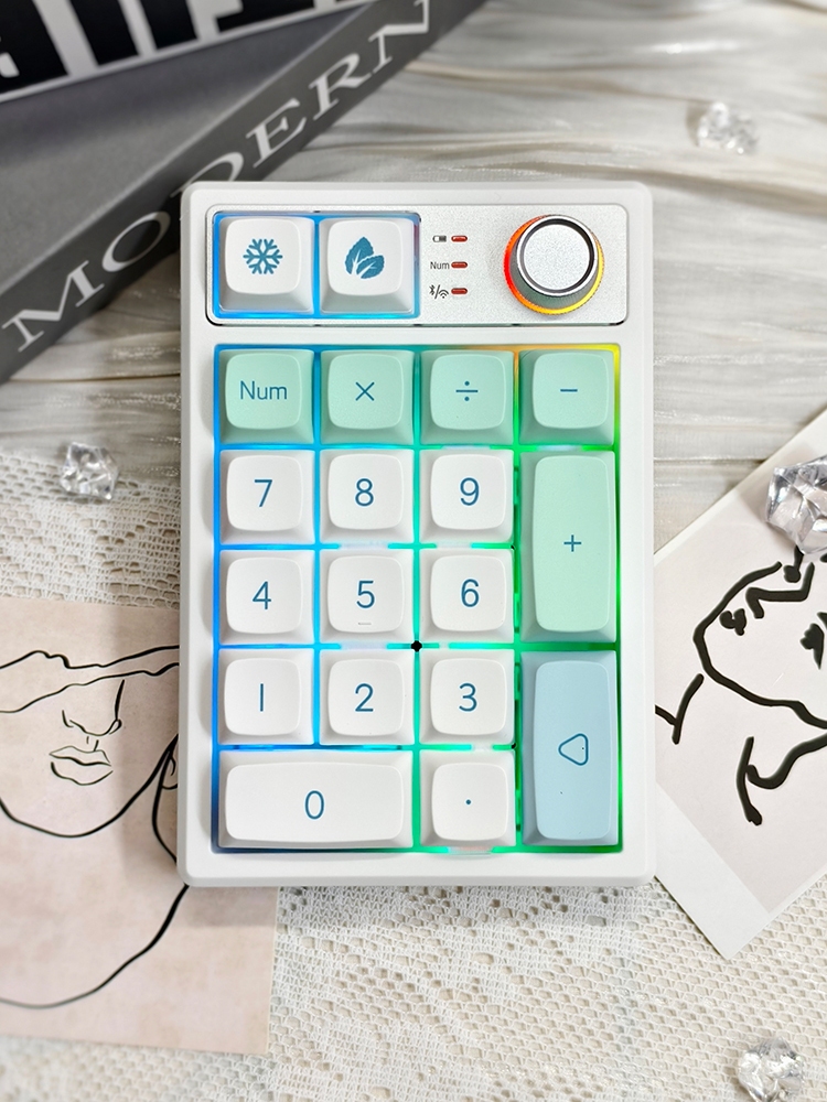 Gaming Keyboard No Number Pad - 트리 모드 블루투스 KEYCOOL 프로그래밍 가능