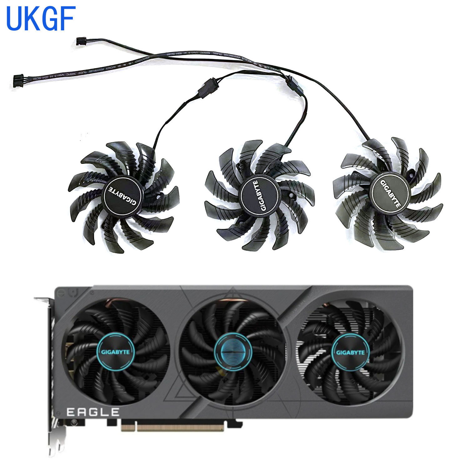 Nvidia Vga Rtx 4060 - 새로운 75MM 4핀 PLD08010S12HH RTX 4060