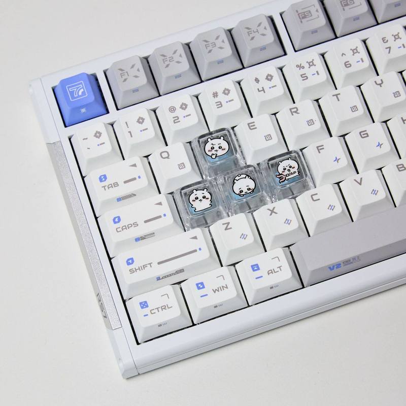 Gaming Keyboard Esports - Chiikawa 4 Pcs 수제 투명 Pc