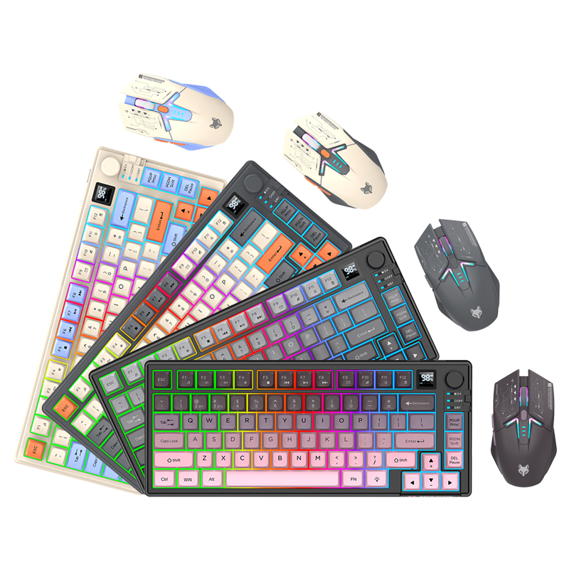 Keyboard Gaming Transparent - K920 USB 유선 게임 키보드 마우스