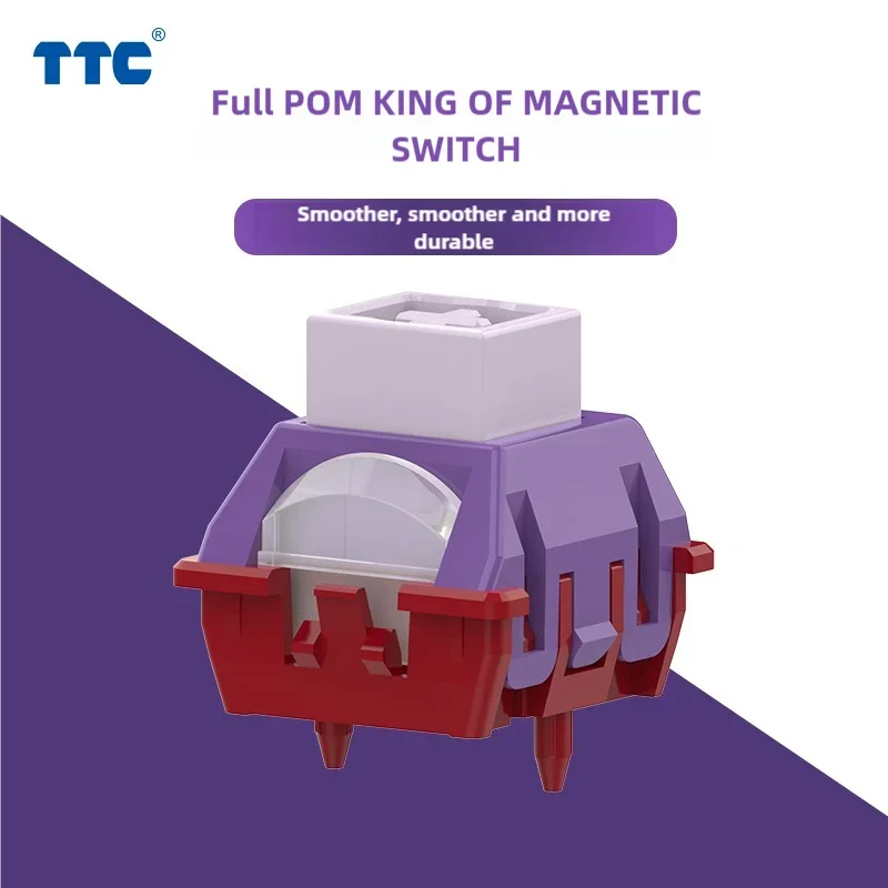 Gaming Keyboard Magnetic Switches - TTC 풀 POM 킹 오브 마그네틱
