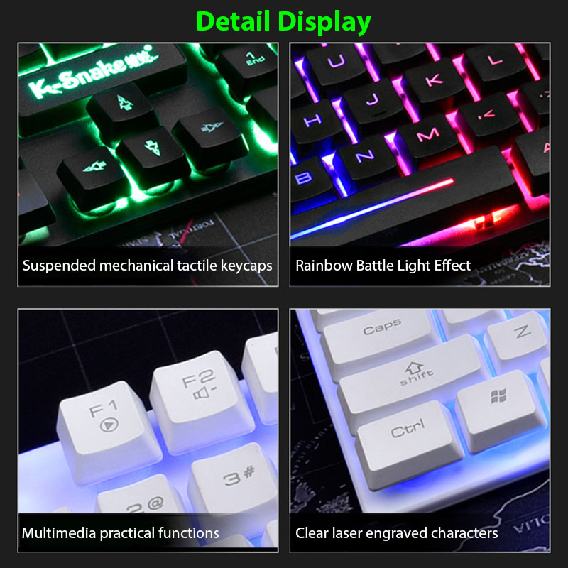 KM320 키보드 및 마우스 세트 방수 발광 게임 백라 - Gaming Keyboard Mouse Wireless 리뷰 및 가격
