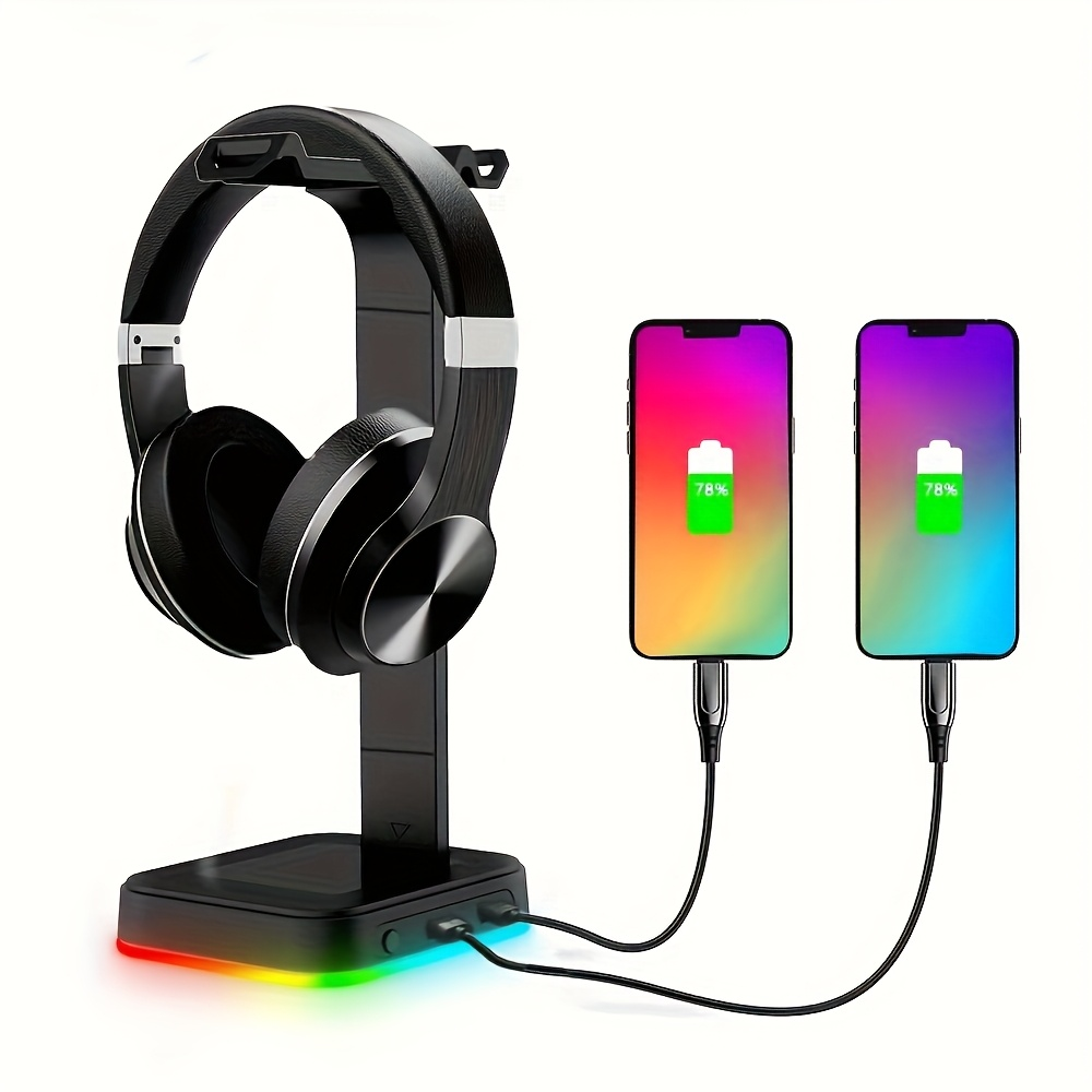 게이밍 헤드셋 스탠드, 속도 조절 가능 RGB 색상 변 - Gaming Keyboard Mouse 리뷰 및 가격