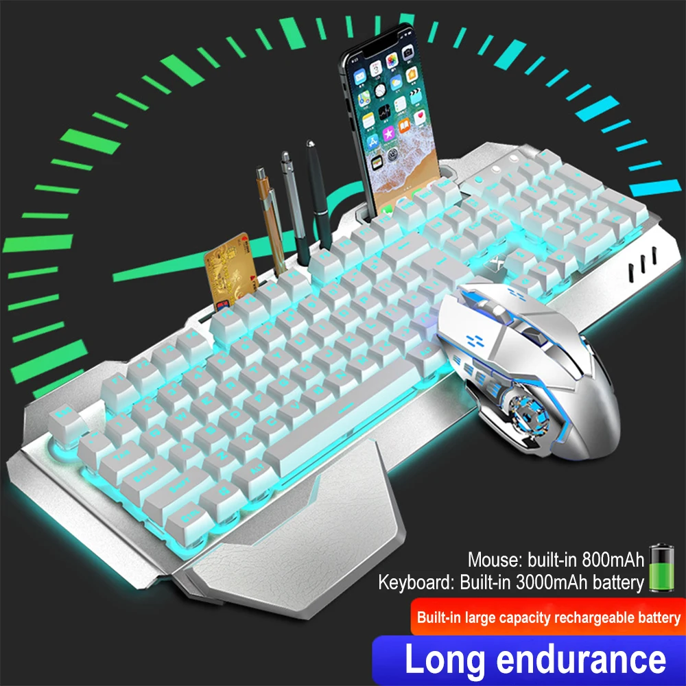 충전식 무선 키보드 및 마우스 제품군 게임용 컴퓨터,  - Gaming Keyboard Mouse Wireless 리뷰 및 가격