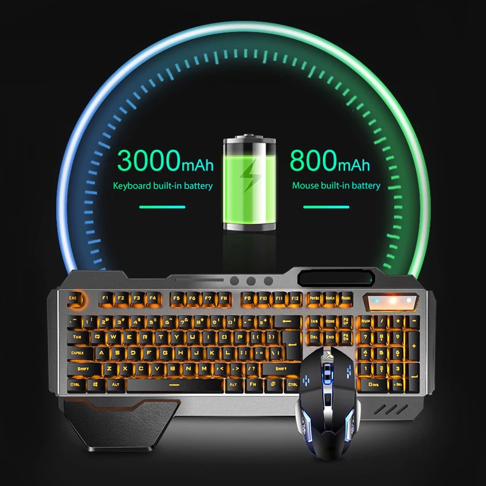 충전식 무선 키보드 및 마우스 제품군 게임용 컴퓨터,  - Gaming Keyboard Mouse Wireless 리뷰 및 가격
