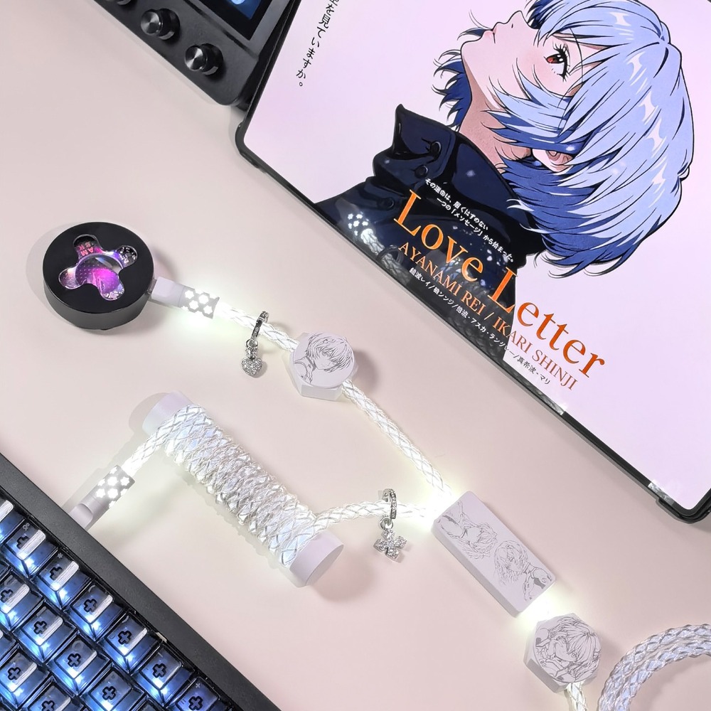 미지의 오류 D40 쿨 화이트 라이트 마그네틱 키보드  - Gaming Keyboard Types 리뷰 및 가격