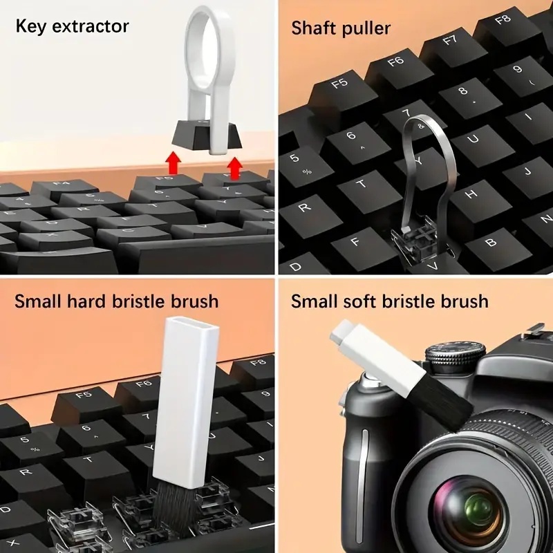 20-in-1 클리너 키트 컴퓨터 키보드 청소 브러시  - Keycap Puller Ring 리뷰 및 가격
