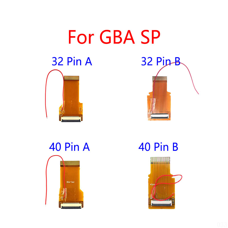 GBA SP LCD 백라이트 케이블 리본, 32 핀,  - Film Switch Mod 리뷰 및 가격