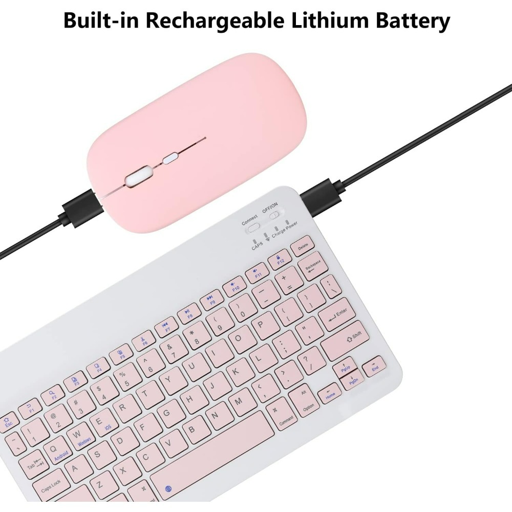 아이패드 폰 태블릿용 10 lnch 무선 블루투스 미니 - Gaming Keyboard Mouse Wireless 리뷰 및 가격