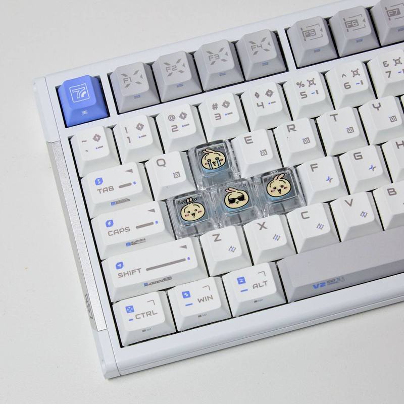 Chiikawa 4 Pcs 수제 투명 Pc 백라이트 맞 - Gaming Keyboard Esports 리뷰 및 가격