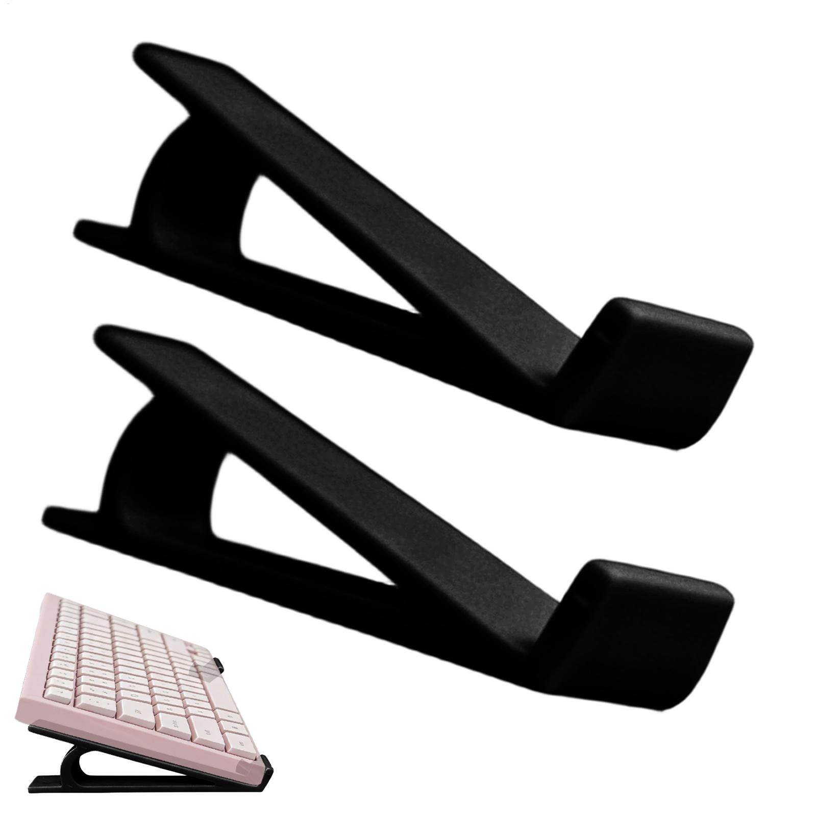 인체 공학적 미끄럼 방지 키보드 라이저 2Pcs 휴대용 - Gaming Keyboard Types 리뷰 및 가격