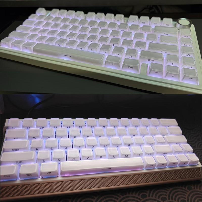 Crystal Jelly 측면 인쇄 키보드 키캡 세트, - Gaming Keyboard Types 리뷰 및 가격