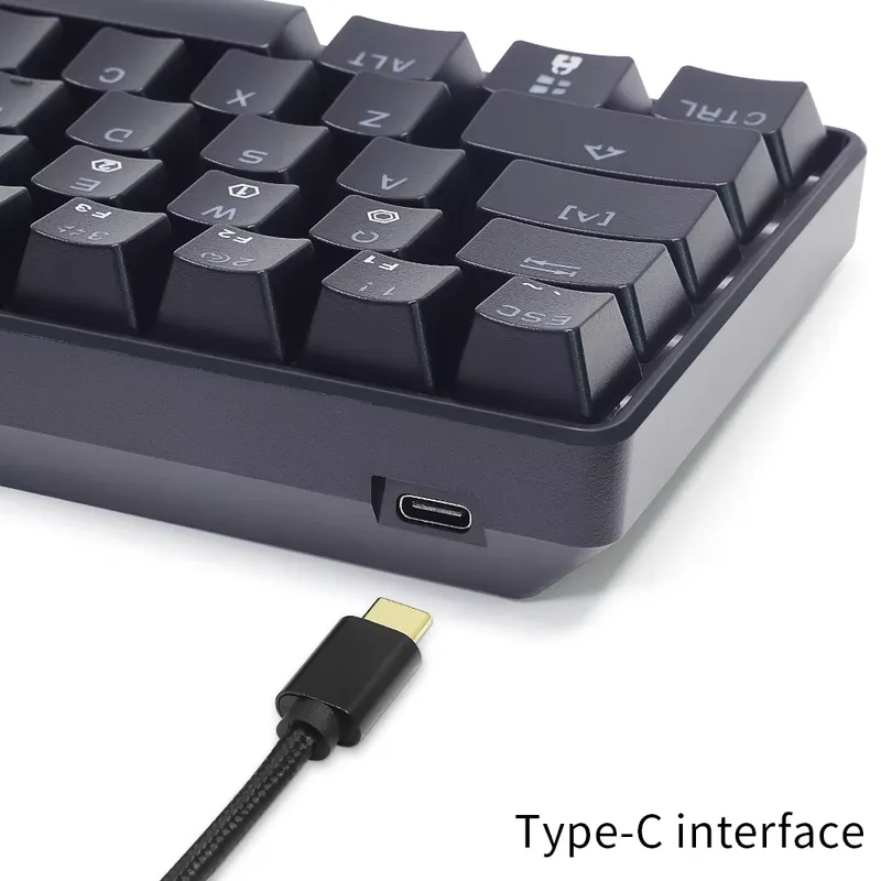 드롭쉬핑 스카이룽 GK61 SK61 RGB 60% 미니 - Gaming Keyboard Mini Mechanical 리뷰 및 가격