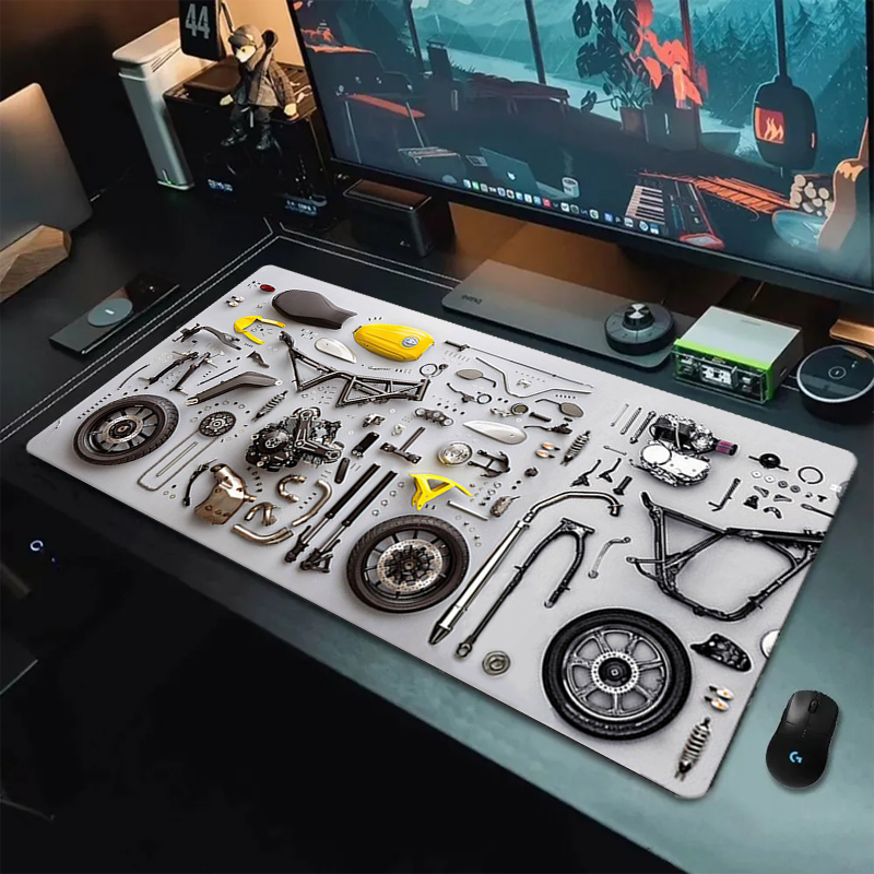 분해도면 고무 마우스 패드 마우스 패드 XXL 게임 액 - Gaming Keyboard Mouse 리뷰 및 가격