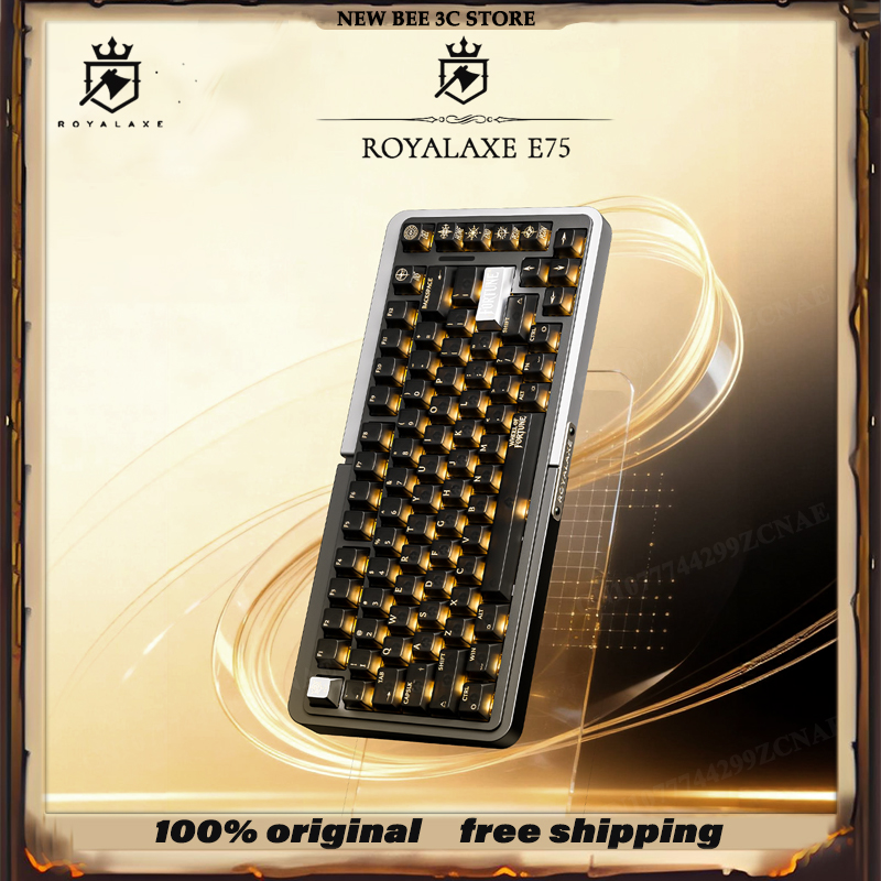 로얄액스 E75 HE 알루미늄 쉘 게이밍 키보드 홀 이 - Gaming Keyboard Hall Effect Switches 리뷰 및 가격