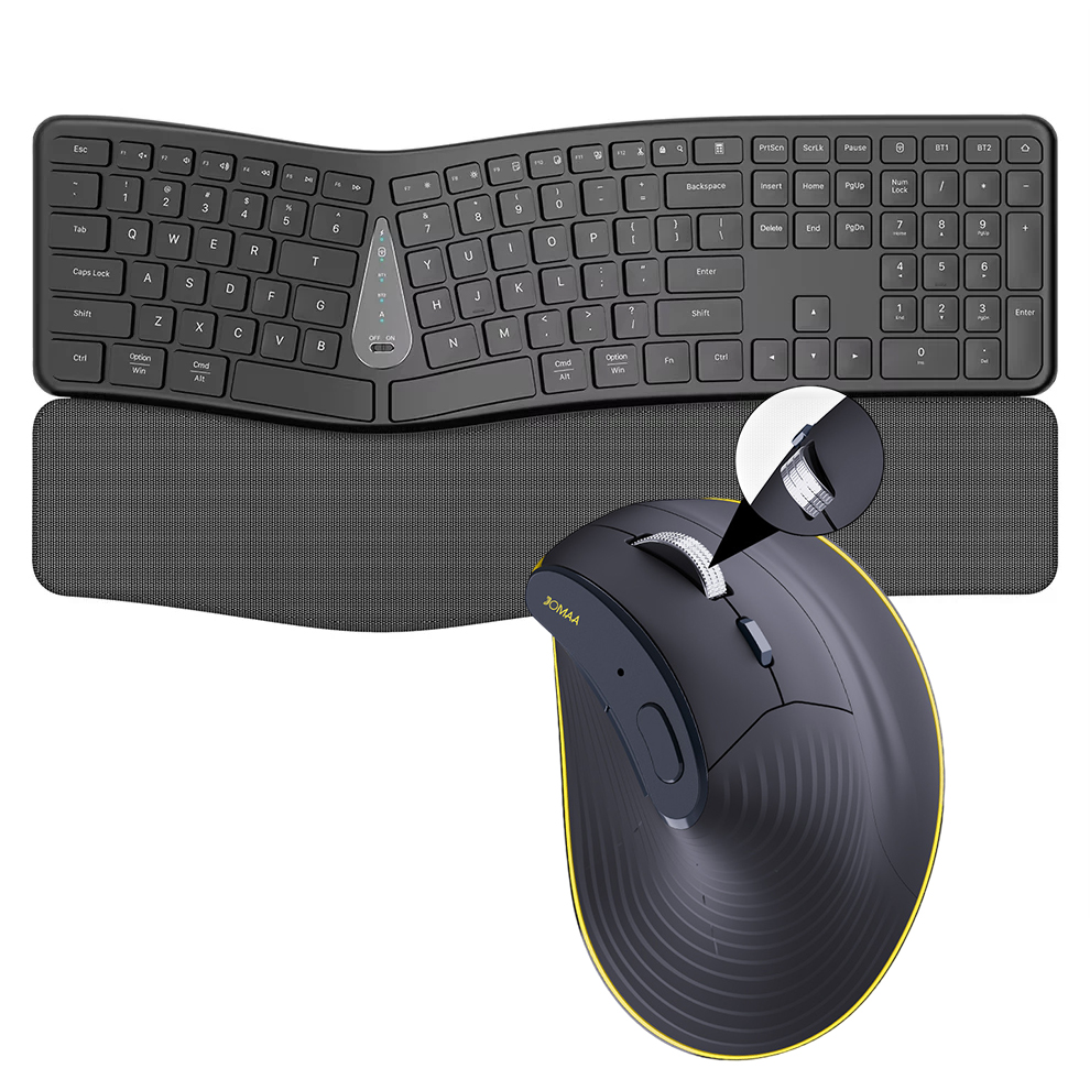 2.4G 무선 키보드 마우스 콤보, 편안한 자연스러운  - Gaming Keyboard Mouse Set 리뷰 및 가격